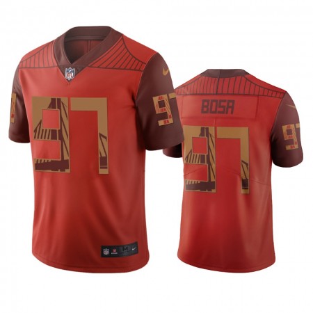 Herren San Francisco 49ers Trikot Nick Bosa 97 City Edition Vapor Limited Orange Herren San Francisco 49ers Trikot Nick Bosa 97 City Edition Vapor Limited Orange